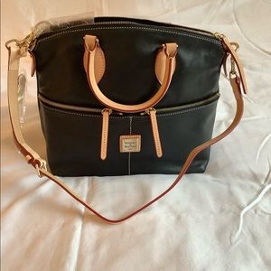 Dillen Double Pocket Satchel Florentine
